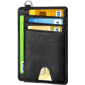 Generic Slim Minimalist Wallet, Front Pocket Wallets, RFID Blocking - 1 of 4