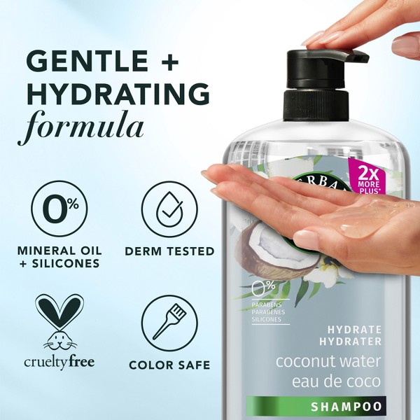 Champú Hidratante Herbal Essences Classics - 33.8 fl oz: Para todo tipo de cabello, uso diario, líquido, aroma fresco 7