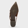 Women's Twiggy Multi Buckle Mini Heel Flats with Memory Foam Insole - A New Day™ - 4 of 4
