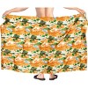 HAPPY BAY Men's Beachwear Wraps Swim Bath Trunk Swimsuit Regular Surfing Swimwear Summer Sarong Long Pareo Wrap One Size Orange, Tree - 4 of 4