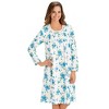 Collections Etc Long Sleeve Flannel Nightgown - 2 of 4