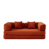 Floor Couch,Compressed Sofa,Convertible Floor Sofa Bed with Blanket Pillow,Comfy Couch Lounge Sleeper Bed,for Living Room Bedroom - 4 of 4