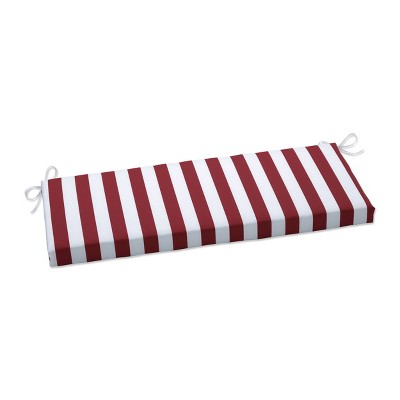 Outdoor/Indoor Bench Cushion Midland Americana Red - Pillow Perfect