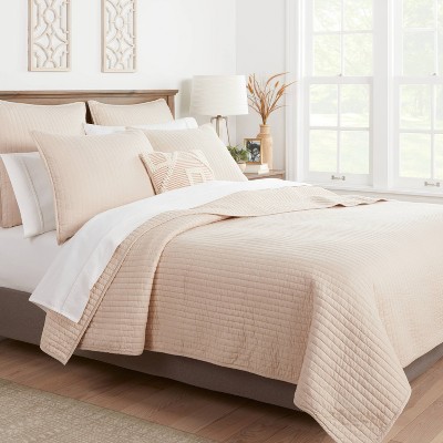 Washed Cotton Sateen Quilt – Threshold