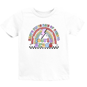 The Juniper Shop First Day Fourth Grade Rainbow Youth Short Sleeve Tee - 1 of 4