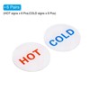 Unique Bargains Acrylic Self-Adhesive Decor Home Business Hot/Cold Water Label - 3 of 4