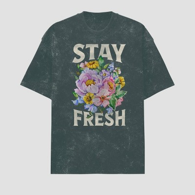 Men's Stay Fresh Short Sleeve T-Shirt - Forest Green