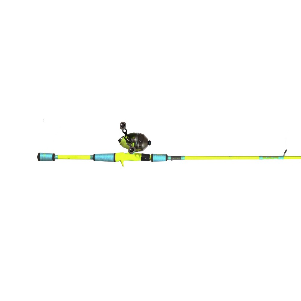 ProFISHiency 6' High-VIS Spincast Combo - Yellow/Blue