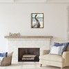 Stupell Industries Pelican Portrait on Beach Black Framed Floater Canvas Wall Art - 2 of 4