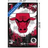 Trends International NBA Chicago Bulls - Maximalist Logo 23 Framed Wall Poster Prints - 3 of 4
