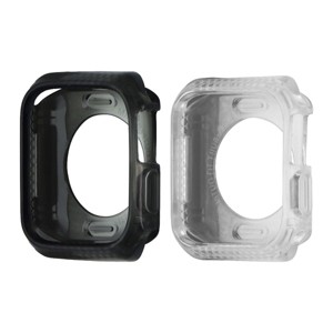 ITSKINS Spectrum Case 2-Pack for Apple Watch SE 2/6/5/4 (40mm) - Clear & Smoke - 1 of 1