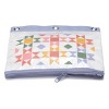 Notebook Collective Quilted Geo Pattern Double Layer Binder Pouch - 2 of 3