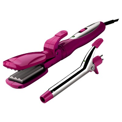 all in one straightener and curler