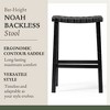 Maven Lane Noah Backless Vegan Leather Bar Height Bar Stool - 4 of 4