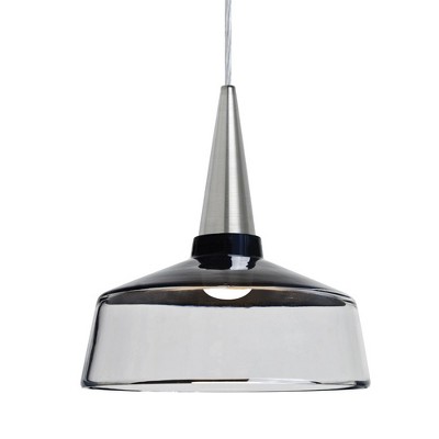 Besa Lighting Baron 10 1 - Light Pendant in  Satin Nickel