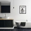 Stupell Industries Separate Laundry & Zebra Floating Frame Canvas Art - 3 of 4