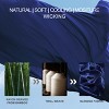 3/4 Pieces Bamboo Viscose Bed Sheet Set, Super Breathable & Cooling Bedding Set - NTBAY - 4 of 4