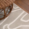 JONATHAN Y Alcina Modern Scandinavian Graphic Lines High-Low Area Rug - 4 of 4