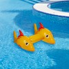 Pool Central Dorado Fish Children's Inflatable Swimming Pool Kickboard - 34.5" - Yellow - 2 of 4