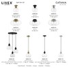 Livex Lighting Catania 1 - Light Pendant in  Black/Brushed Nickel - 2 of 4