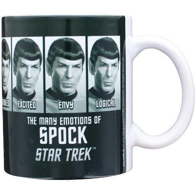 NMR Distribution Star Trek Emotions of Spock 11oz Boxed Ceramic Mug