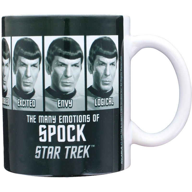 NMR Distribution Star Trek Emotions of Spock 11oz Boxed Ceramic Mug, 1 of 7