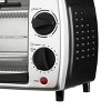 Brentwood 9-Liter (4 Slice) Toaster Oven Broiler (Black) - 4 of 4