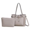 MKF Collection Raya Vegan Leather Women’s Shoulder Bag with Crossbody Pouch by Mia K - 2 of 4