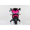 YOOCOZZ 12V Electric Motorcycle - Ride-On Toys with Training Wheels/Hand Drive/Lighting Wheels, 3-6 Years - 3 of 4