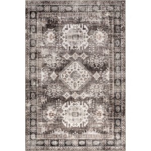 Nuloom Evelina Traditional SplashGuard Machine Washable Area Rug - 1 of 4