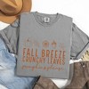 Simply Sage Market Women's Fall Breeze Crunchy Leaves Short Sleeve Garment Dyed Tee - 3 of 4