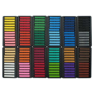 School Smart Chalk Pastels, Assorted Colors, Set of 144