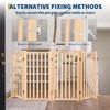 Freestanding Pet Gate Foldable Panel Dog Gate for Stair Doorways House Indoor for Doorways, Stairs & Hallways - 4 of 4