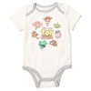 Disney Pixar Monsters Inc. Mike Mickey Mouse Baby Bodysuit Pants and Hat 3 Piece Outfit Set Newborn to Infant - 3 of 4