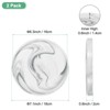 Unique Bargains Indoor Outdoor Durable Sturdy Plant Saucers 2 Pcs - 3 of 4