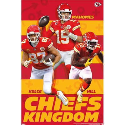 NFL Kansas City Chiefs - Patrick Mahomes II 18 Wall Poster, 22.375