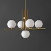 Lenore 5  Light 29.75" Height Adjustable Chandelier - CHA4061 - Gold - Safavieh - 4 of 4