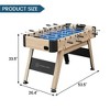 54"Foosball Table for Home Game Room - Multiplayer Soccer Table Game for Kids & Adults, Durable Game Table for Indoor Entertainment & Family Fun - 2 of 4
