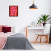 Stupell Industries Love You Mean It on Red Black Framed Floater Canvas Wall Art - 2 of 4