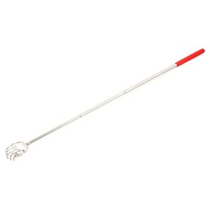 Unique Bargains Stainless Steel Bear Claw Telescopic Massage Back Scratcher 22.8" - 1 of 4