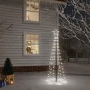 vidaXL Christmas Tree With Spike - Cold White 6 x 2 ft - 2 of 4