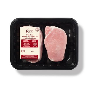 Boneless Thick Cut Pork Chop - price per lb - Good & Gather™ - 1 of 3