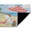 Stupell Industries Perfect Beach Holiday Printed Outdoor Door Mat, design by Paul Brent, 18"x30" - 2 of 4