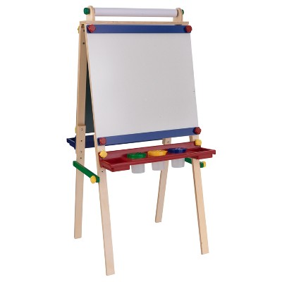 Flipside Products Magnetic Dry Erase Wall Easel With Paper Roll