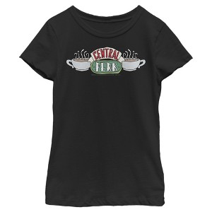 Girl's Friends Classic Central Perk Logo T-Shirt - 1 of 4