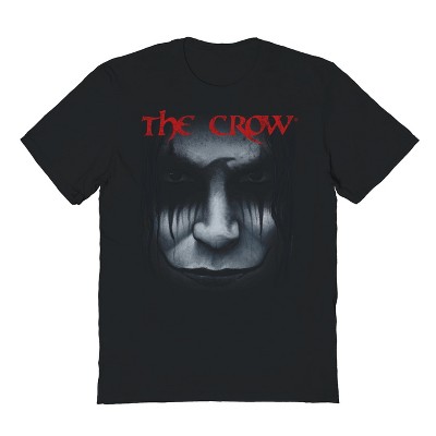 The Crow Men's The Crow Slh Closeup Short Sleeve Graphic Cotton T-shirt