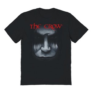 The Crow Men's The Crow Slh Closeup Short Sleeve Graphic Cotton T-shirt - 1 of 1
