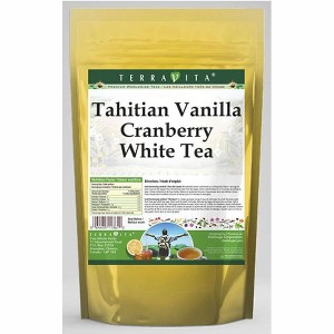 TerraVita Tahitian Vanilla Cranberry White Tea (50 tea bags, ZIN: 536333) - 1 of 4