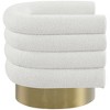 Meridian Furniture,Tessa Boucle Fabric Accent Chair - 4 of 4
