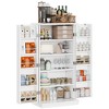Celebalcony 47.24'' Kitchen Pantry White - 2 of 4